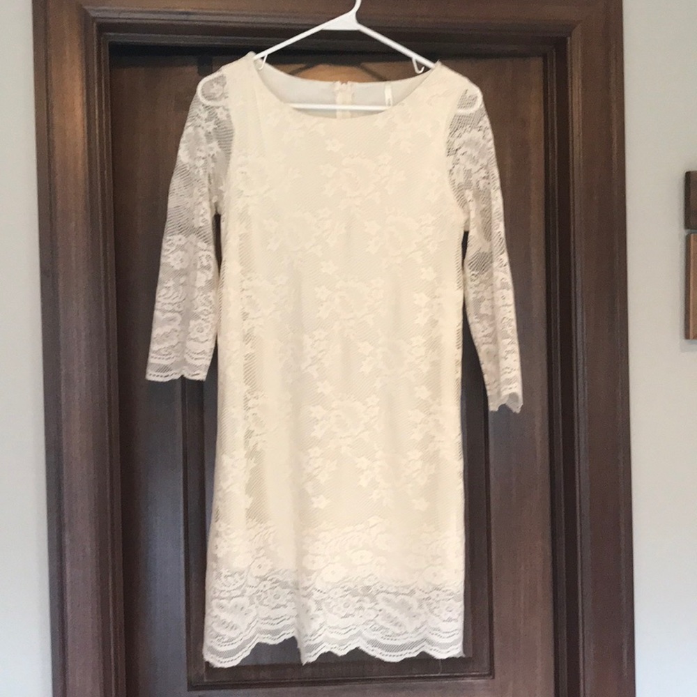 Off white dress